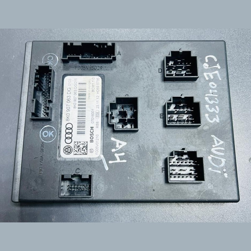 AUDI A4 A5 BODY COMFORT CONTROL UNIT MODULE 8K0907063  DG