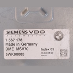Load image into Gallery viewer, BMW E60 E90 E91 N52 325i 525i 218HP ENGINE ECU ONLY  DME MSV70 - 7567178