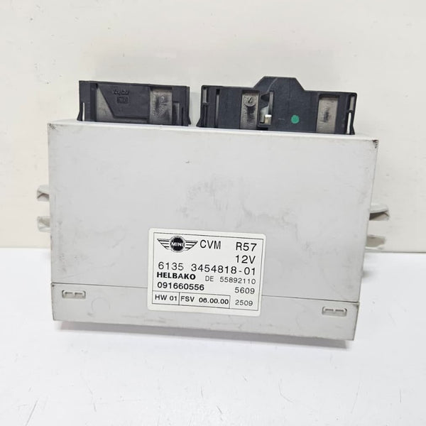 2007-2015 Mini Cooper S R57 Convertible Roof Control Module 3454818