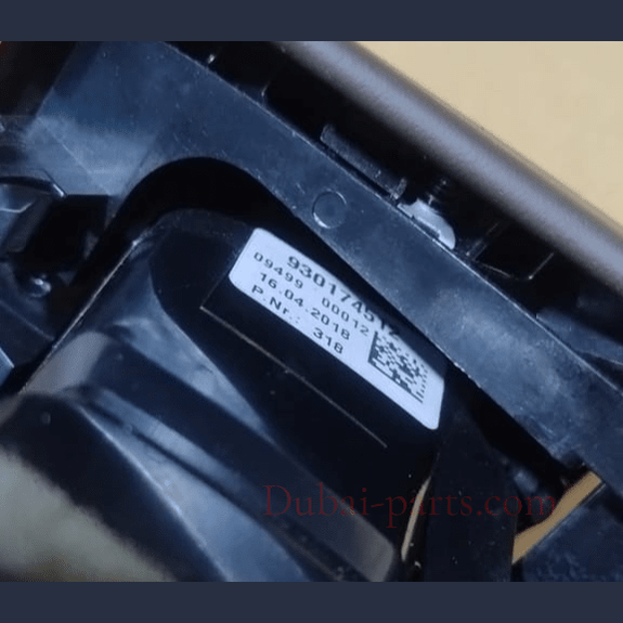BMW G11 G12 SERIES 7 REAR CENTER CONSOLE COVER PANEL P/N 9302186