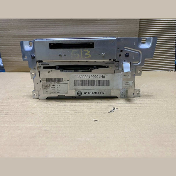 2004 BMW 525i navigation HEAD unit CD MD audio 6948513 6 Series E63 E64