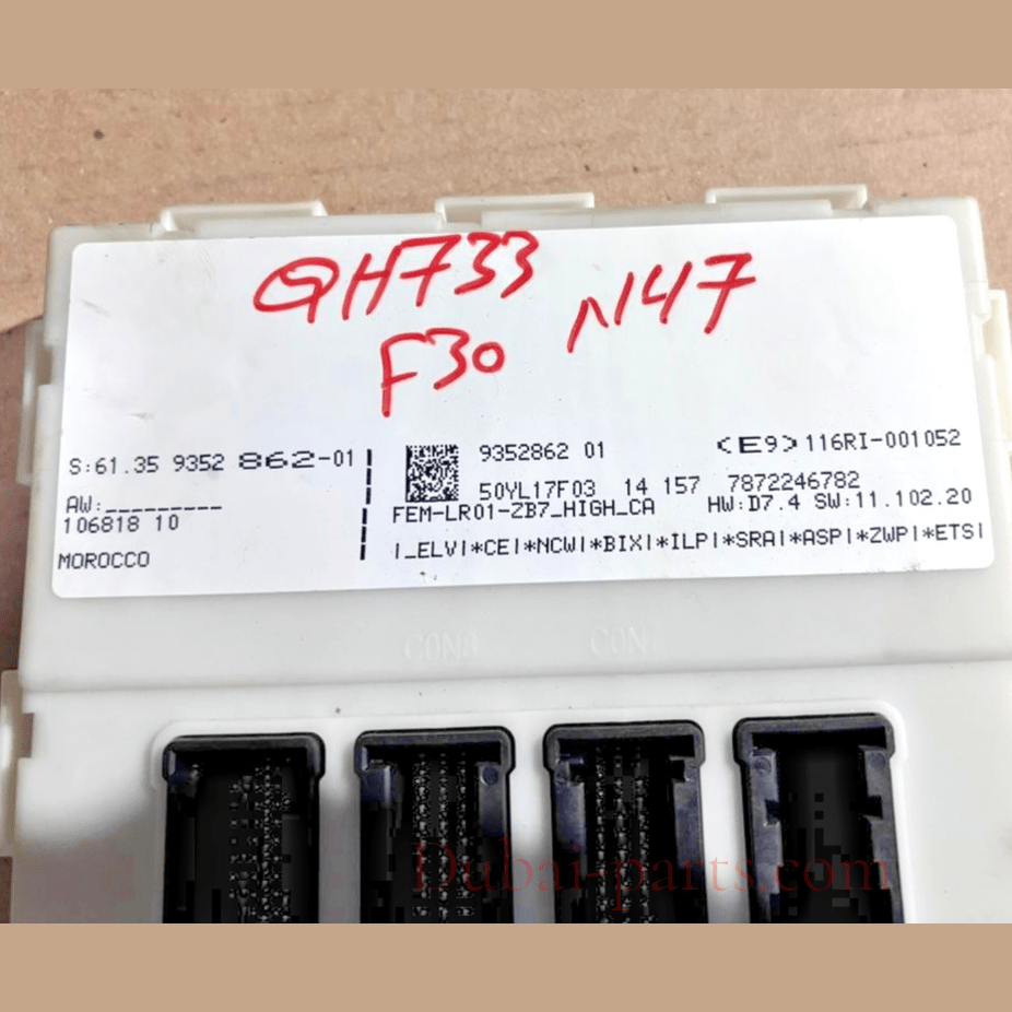 BMW 1 3 F20 F30 N47  F-SERIES BCM BODY CONTROL MODULE  OEM  61.35-9352862