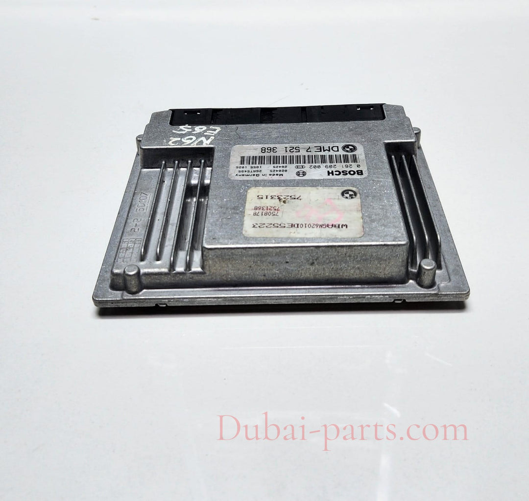 2002-2005 BMW 745i Engine Control Unit 7521368 745Li E65 and E66