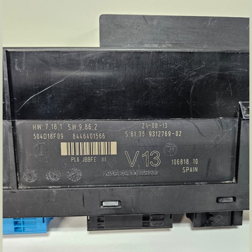 2014 BMW F13 F18 640i Junction Box Module 9312769 OEM