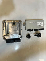 Load image into Gallery viewer, 2016 BMW X4 F26 35DX N57Z Engine Control Unit ECU SET DDE+CAS4 8586544 OEM