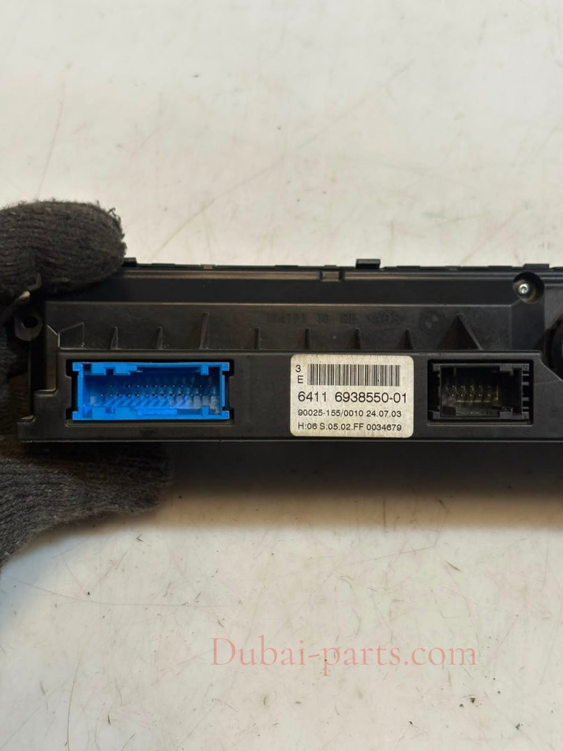 2003-2007 BMW 525i 5 Series E60 E61 E63 E64 Climate Control Unit 6938550 OEM