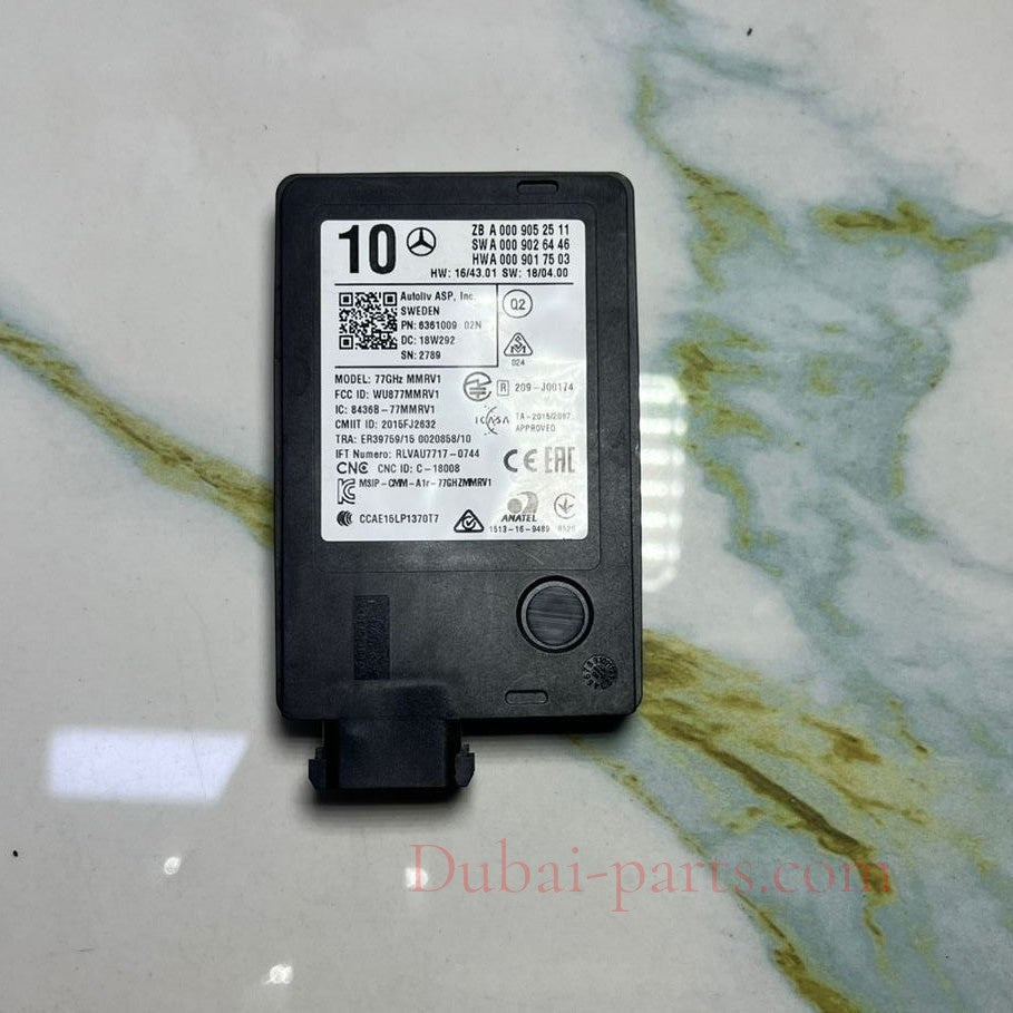 Mercedes W205 C300 Bumper Blind Spot Radar Distance Sensor Module A000 9052511