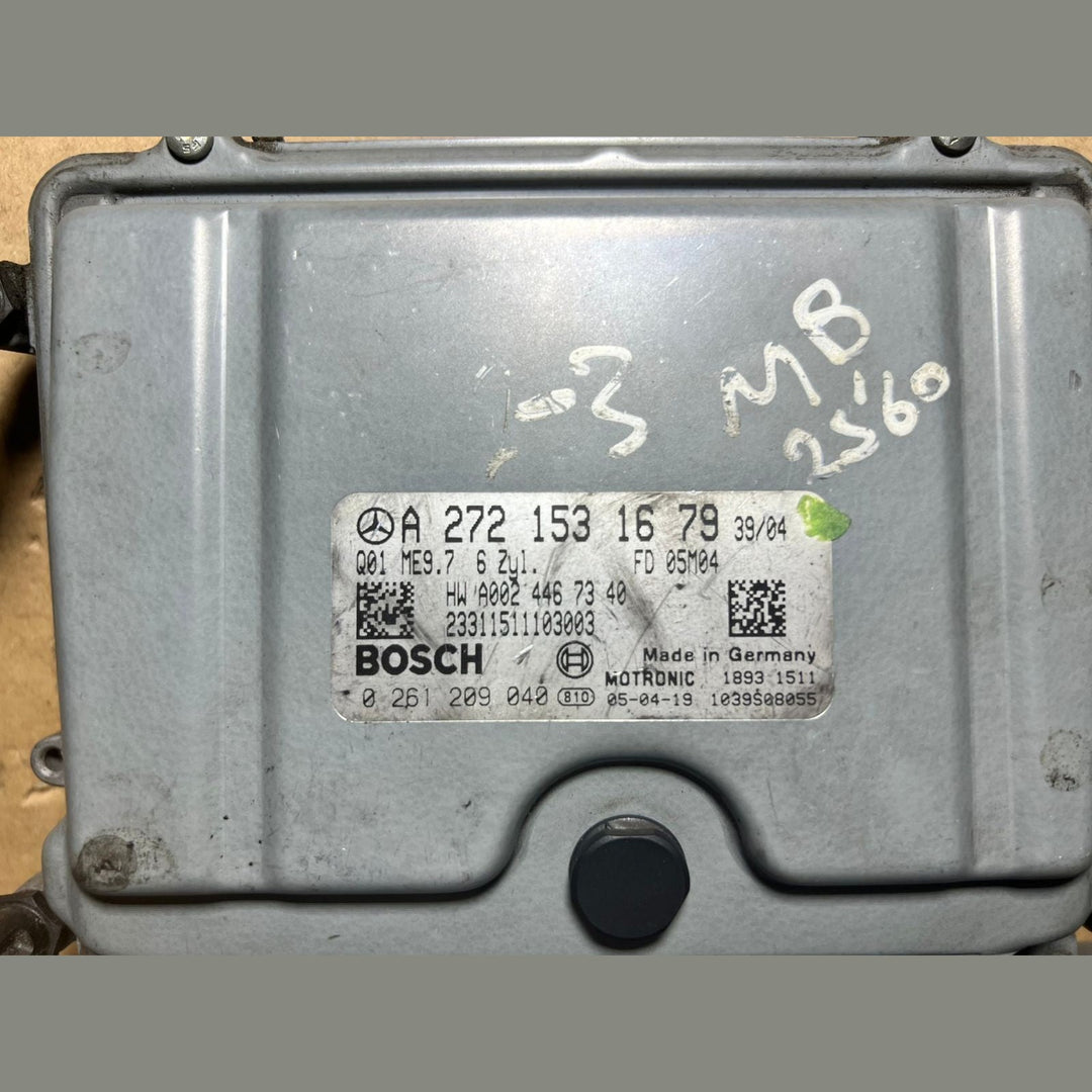 03-06 Mercedes-Benz W203 C-Class ECU Engine Control Module Unit A272 1531679 OEM