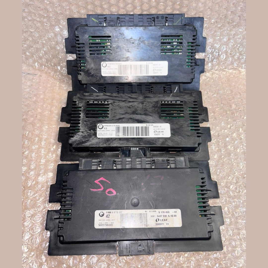 Bmw X5 E70 FRM Footwell Module Genuine 9263791 -9170453 - 9287251 LOTS 3PCS