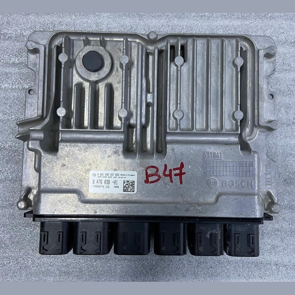 OEM BMW X3 G01 B47 ENGINE CONTROL UNIT  ECU ONLY DIESEL 8476038 BOSCH