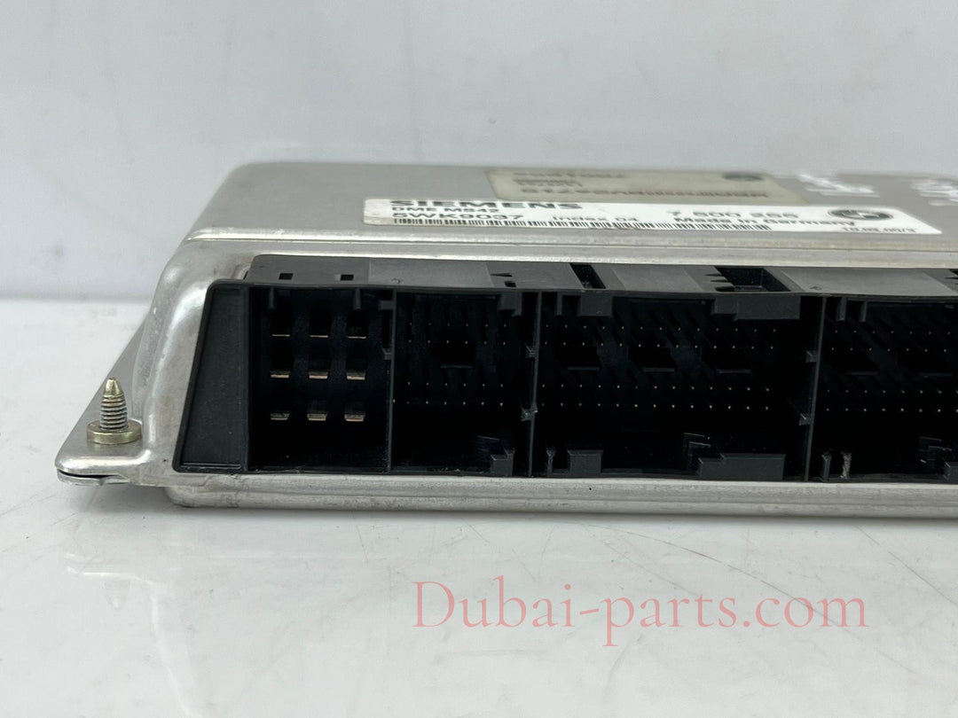 BMW 3 Series E46 328ci M52 Engine ECU Lockset DME 5WK9037 7500255