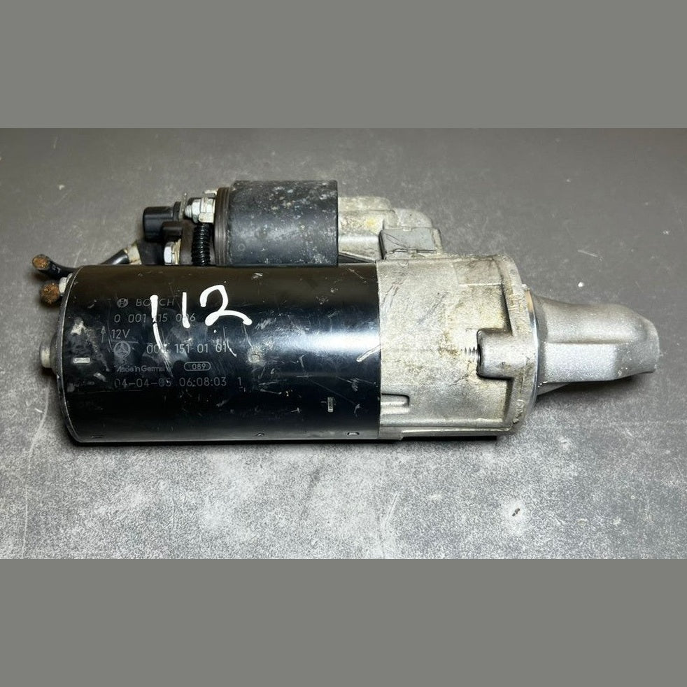 2000-2009 Mercedes-Benz W211 W220 OM112 Engine Motor Starter A005 1510101 OEM