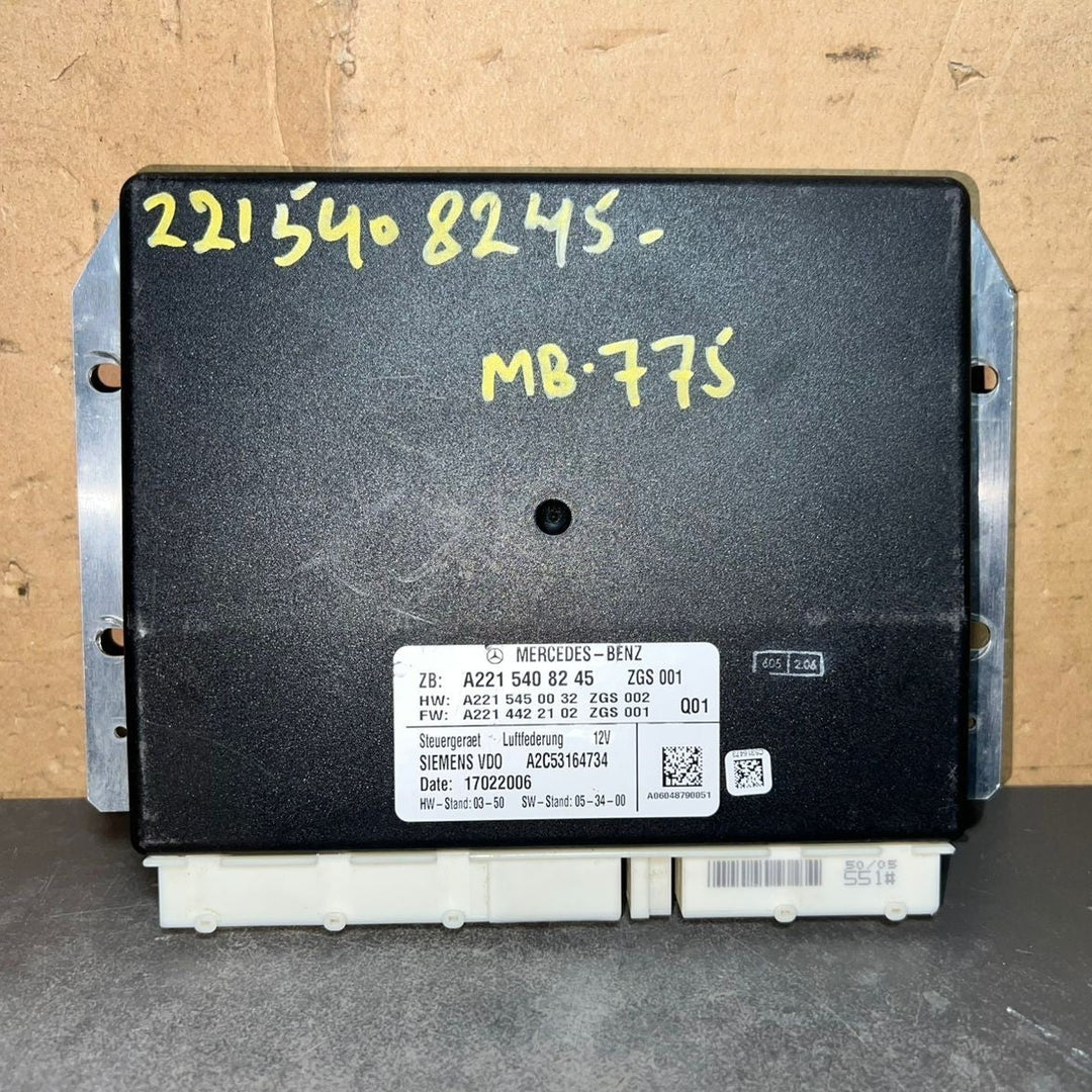 07-13 MERCEDES W221 S-KLASSE LUFTFEDERUNG STEUERGERÄT MODUL A221 5408245 OEM