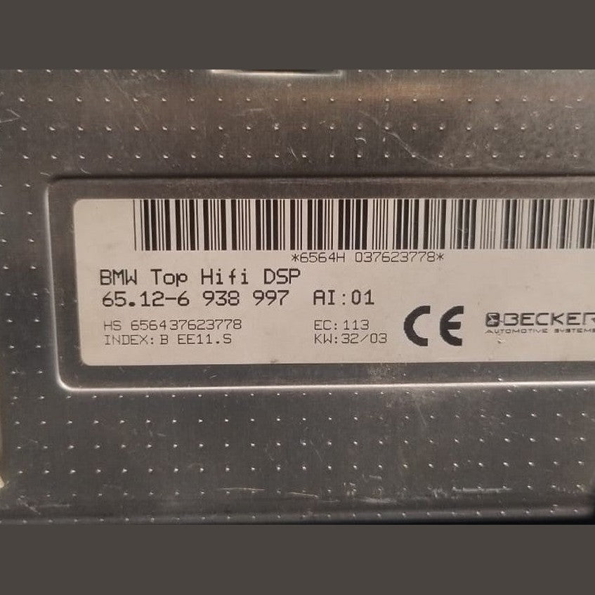 BMW E65 E66 LOGIC7 TOP HIFI DSP AUDIO AMPLIFIER AMP 65.12- 6938997