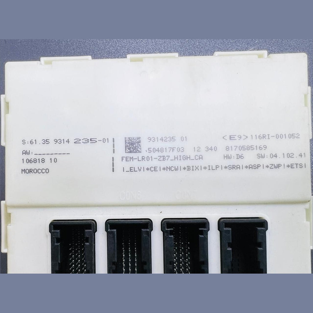 BMW 320i F30 F31 2013 N20 ENGINE CONTROL COMPUTER ECU UNIT SET DME 7649131