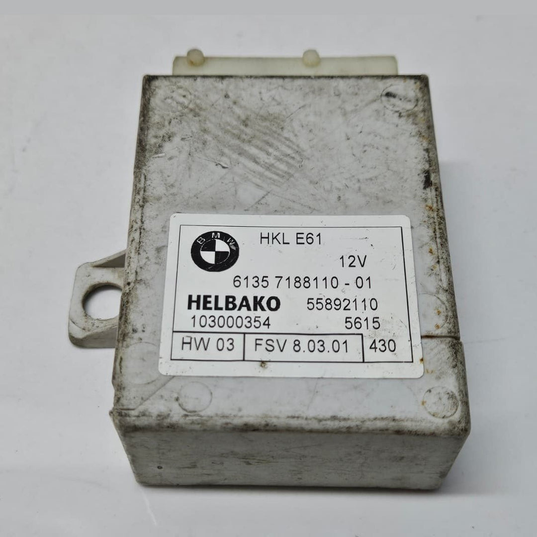 06-08 BMW 750i E65 E66 Trunk Lid Tailgate Control Module 7188110 BMW 7-Series 75