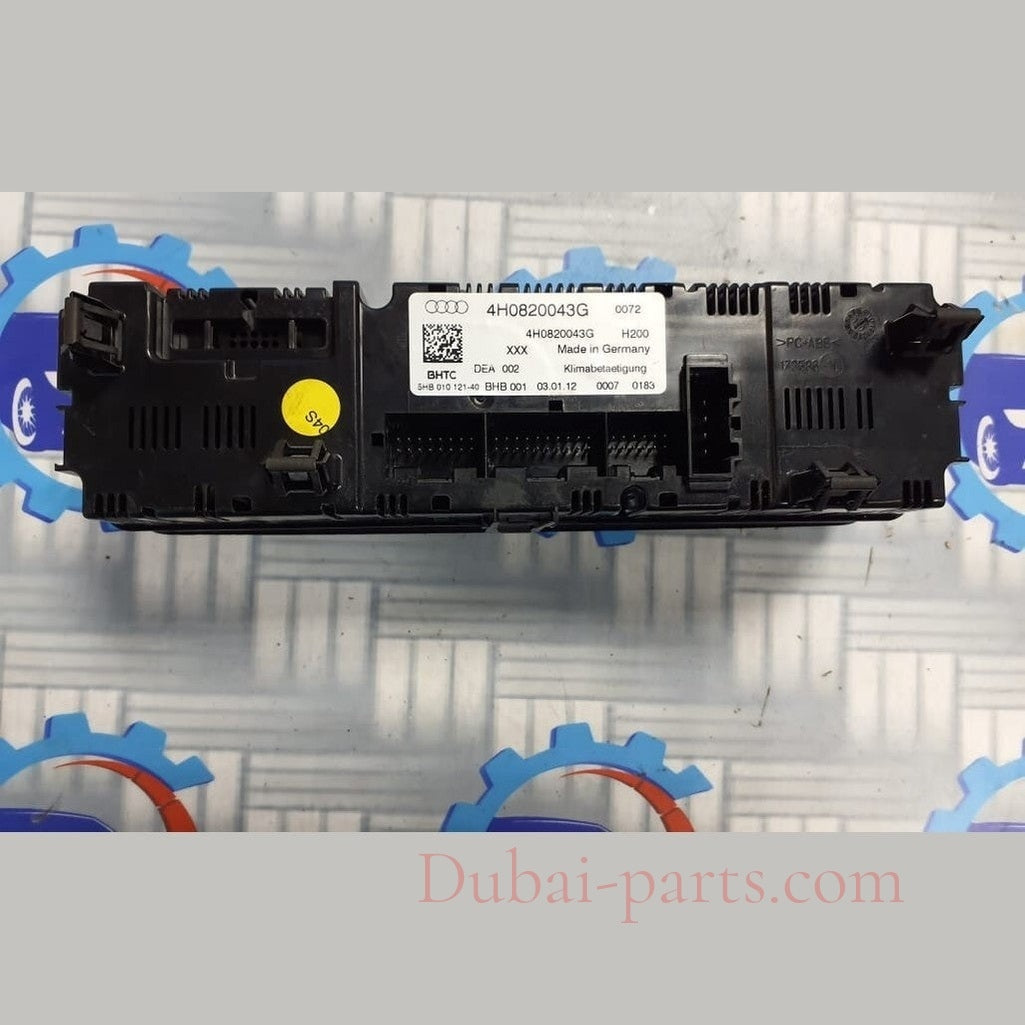 AUDI A8 AIR CONDITIONING UNITN PANEL 4H0820043G