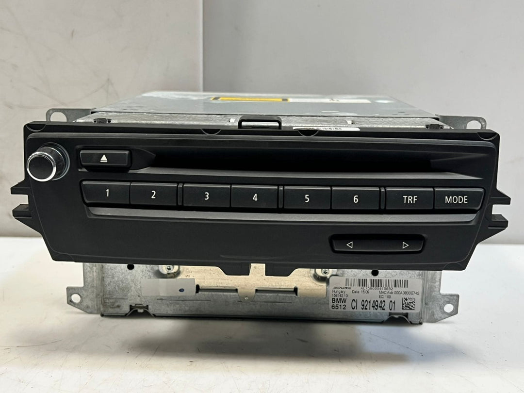 2009 BMW Z4 E89 CIC Navigation Head Unit 9214942 OEM