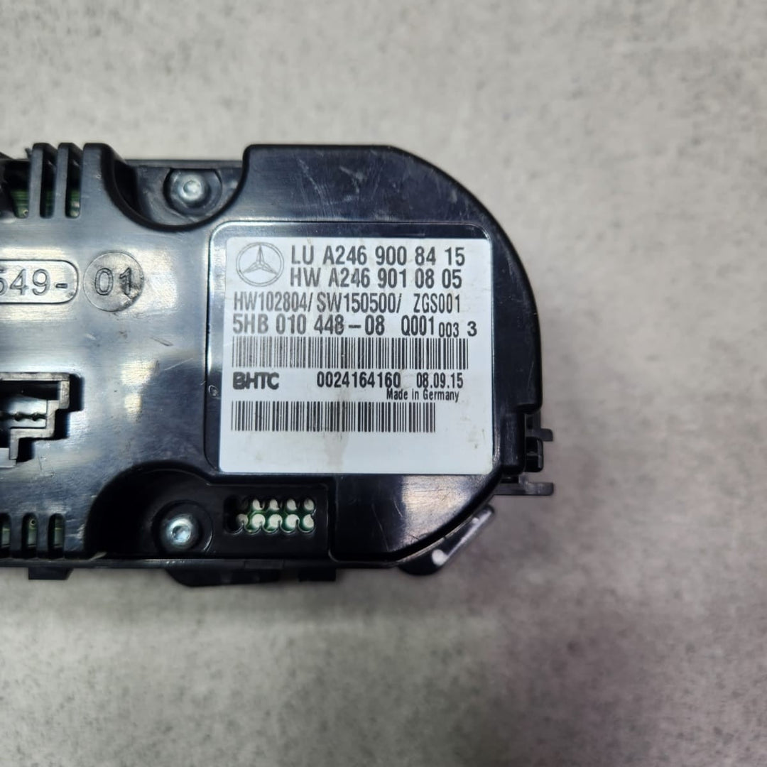 Mercedes-Benz A-Class W176 CLA GLA Climate Control Unit A2469008415 OEM