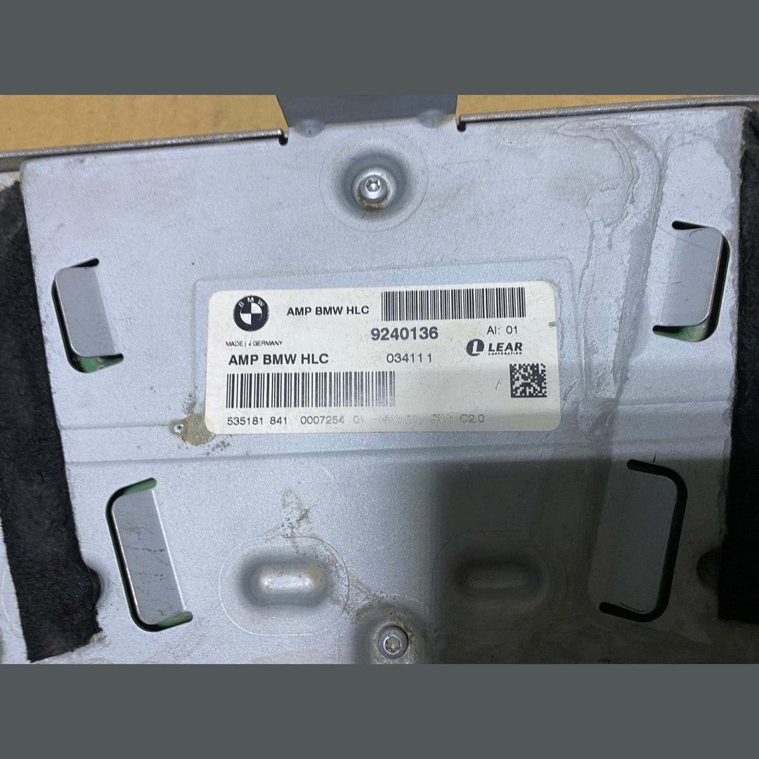 2007-14 BMW X5 X5M, X6, X6M, Z4,3 Series, 5 7 Ser F01  Sound Amplifier 9240136