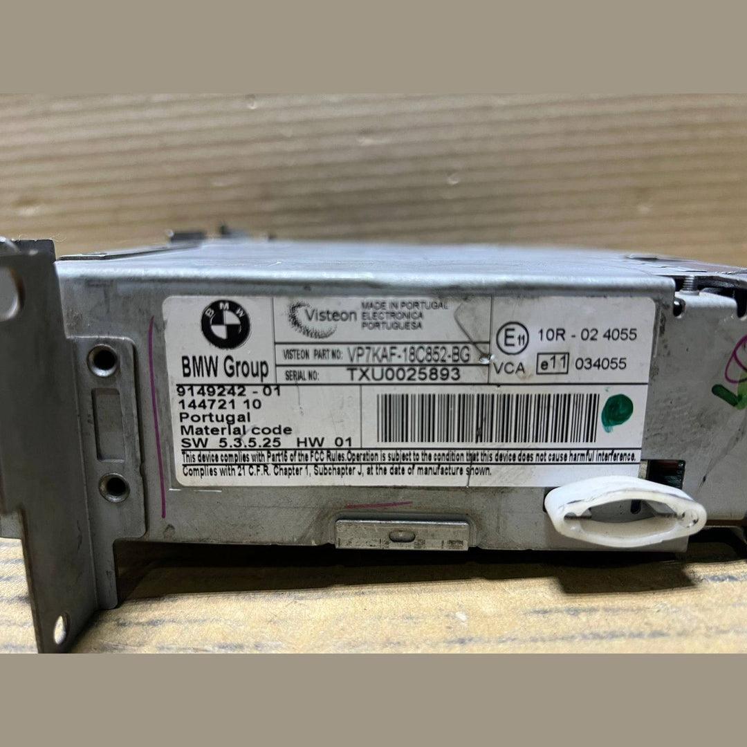 BMW Radio Cd Player 9149242 E60 E61 and 6 Series E63 E64 models