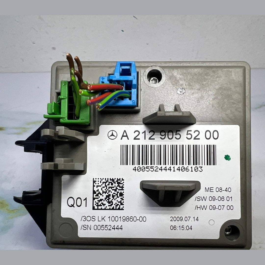2010-2016 Mercedes-Benz E350 Ignition Switch Module A2129055200 W212 E-Class E63