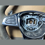 Load image into Gallery viewer, Mercedes W166 AMG Steering Wheel Multi Function Sport Assembly &amp;Paddle Shifts