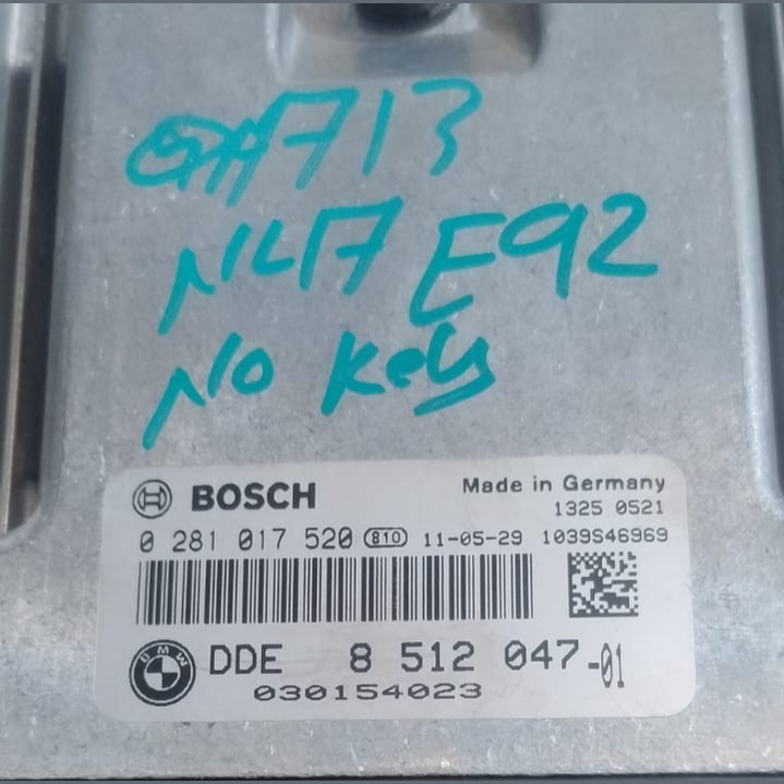 BMW E90 E91 LCI N47N 320D 163HP ECU MODULE ONLY DDE -  8512047