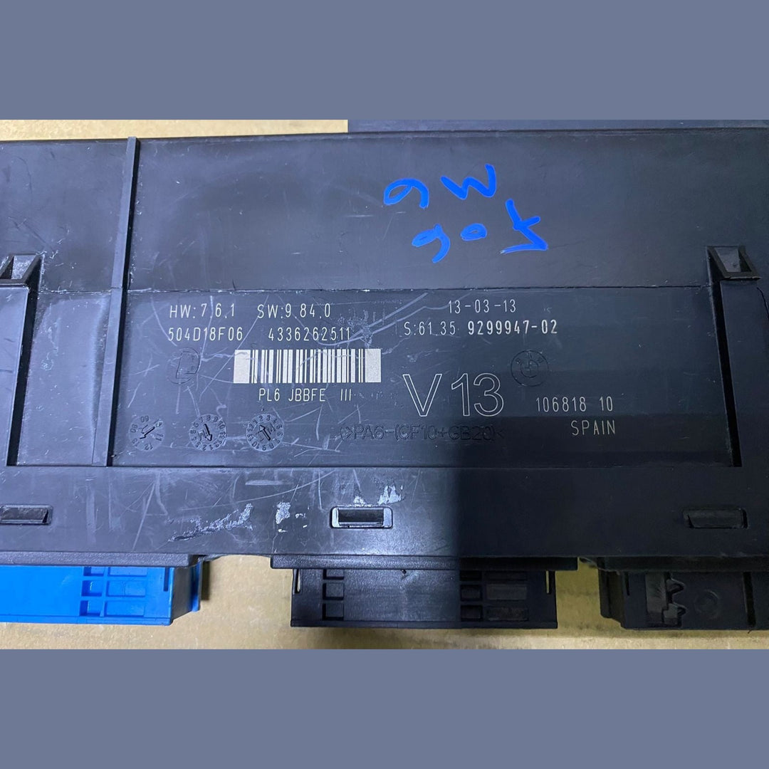 2012-2016 BMW 650i Body Control Module 9299947 650i 640i 550i 535i  F06 F10 
