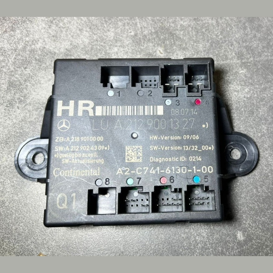 Mercedes-Benz W212 E-Class Rear Right Side Door Control Module A212 9001327 OEM