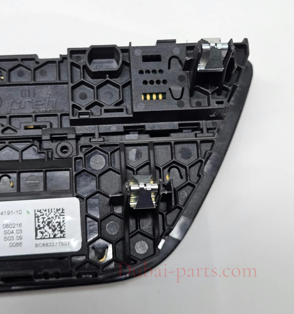 6822775-16-19 BMW 740i G11 G12 A/C and Heater Control Panel OEM