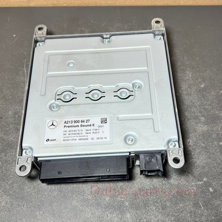 17-20 Mercedes W213 Burmester Lear Sound Amplifier Assembly A213 9006427 OEM
