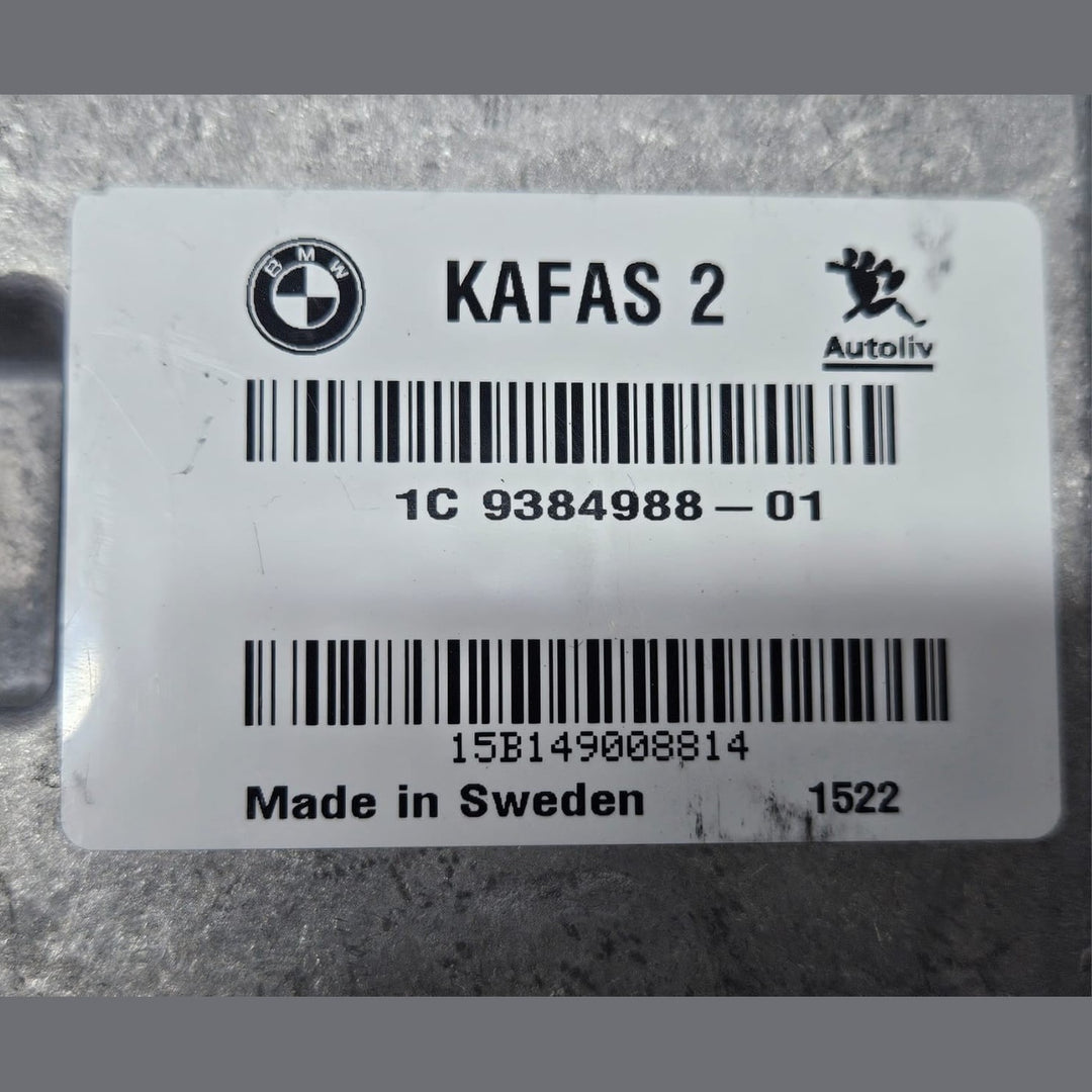 9384988-2014-2018 BMW X5 F15 Camera Control Module KAFAS 2 OEM