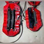 Bild in die Galerieansicht laden, Mercedes-Benz E63 W212 AMG E-Class Front \ Rear Brembo Red Brake Calipers Set