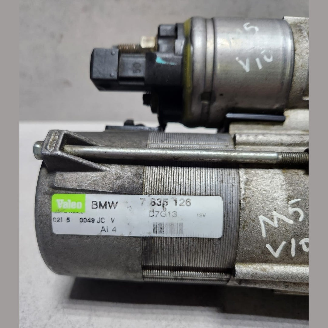 2006-2009 BMW M5 Starter Motor 7835126 M5 E60 E61  M6 E63 E64 V10