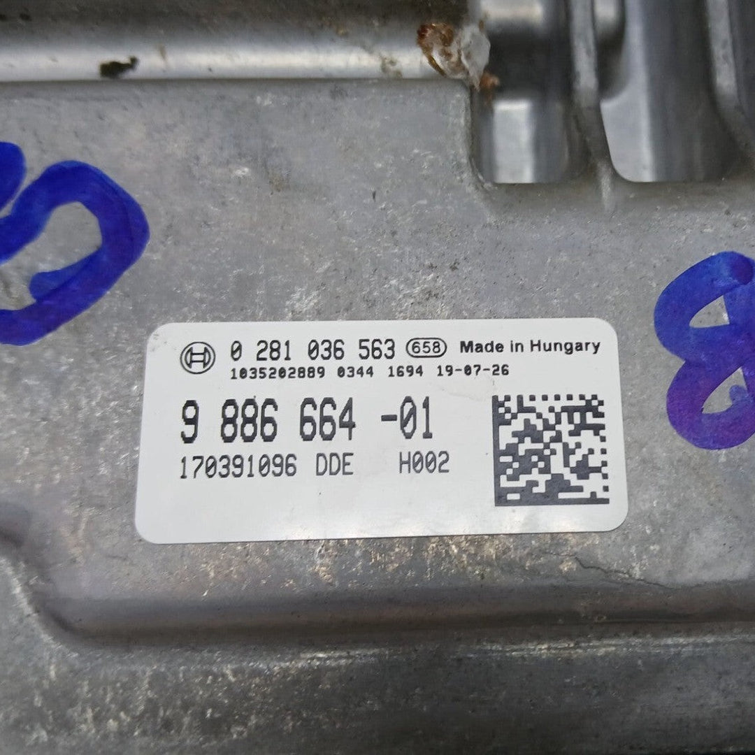 BMW 320dX G21 2019  B47D ENGINE CONTROL UNIT ECU KIT DDE 9886664