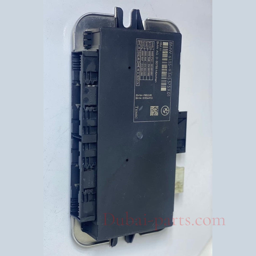 2011-2016 BMW 528i F10 F11 FOOTWELL LIGHT CONTROL MODULE 9345373 OEM