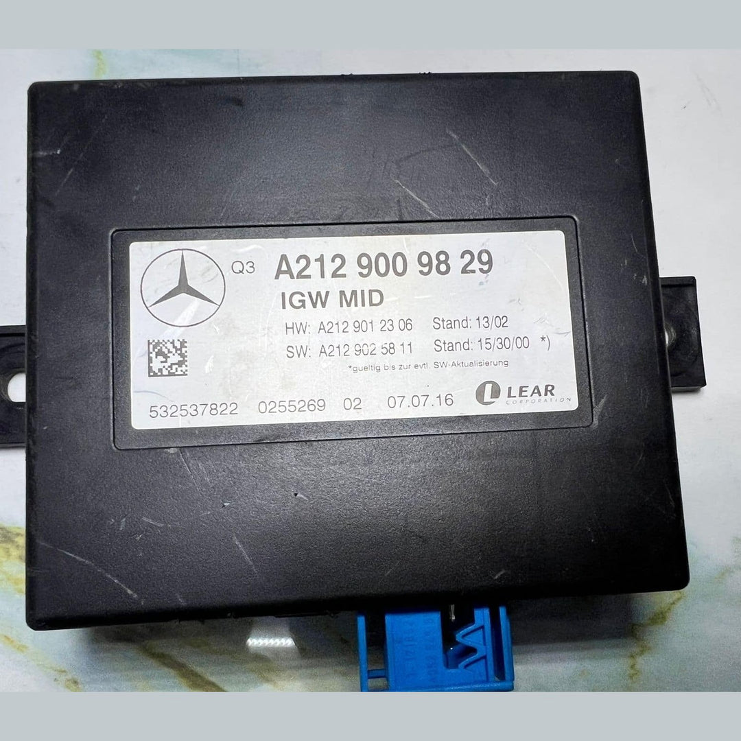 2017-2019 Mercedes-Benz GLS550 Gateway Control Module A2129009829 GLS63 AMG.