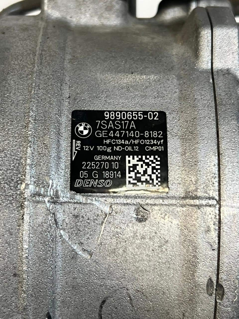 2015-2024 BMW X5 X6 X7 F10 F11 F15 G30 G11 840i B58 A/C Compressor 9890655 OEM