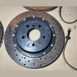 Bild in die Galerieansicht laden, Mercedes-Benz E63 W212 E-Class Front \ Rear Brembo Red Calipers &amp; Brake Discs
