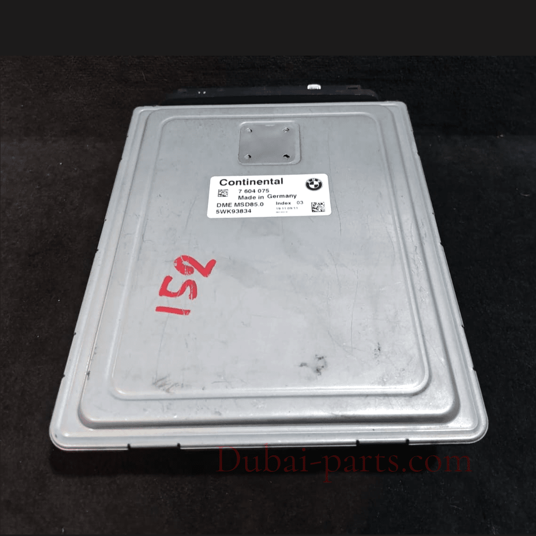 BMW 750i F02 N63 ENGINE CONTROL ECU UNIT   MSD85.01214 - 7604075