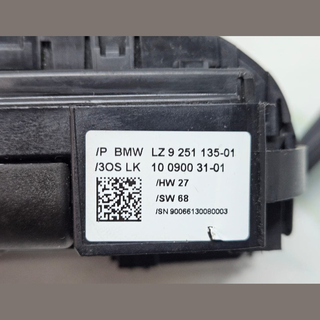 2007-2013 BMW X5 E70 Steering Column Switch Module 9251135 OEM
