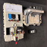 Load image into Gallery viewer, OEM BMW F20 B38 2016 ENGINE CONTROL UNIT ECU SET WITH KEY BOSCH - 8663284