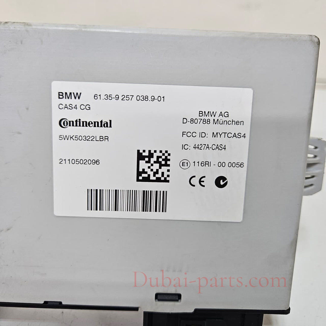 7629420-2011-2012 BMW X3 535i GT N55 Engine Control Module ECU DME Key Set