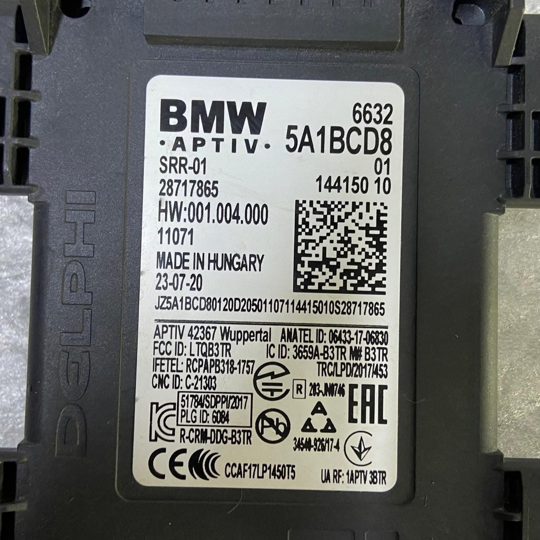 OEM BMW 3 Touring G21 G20 Front Left Blind Spot Control Module 5A1BCD8 DELPHI