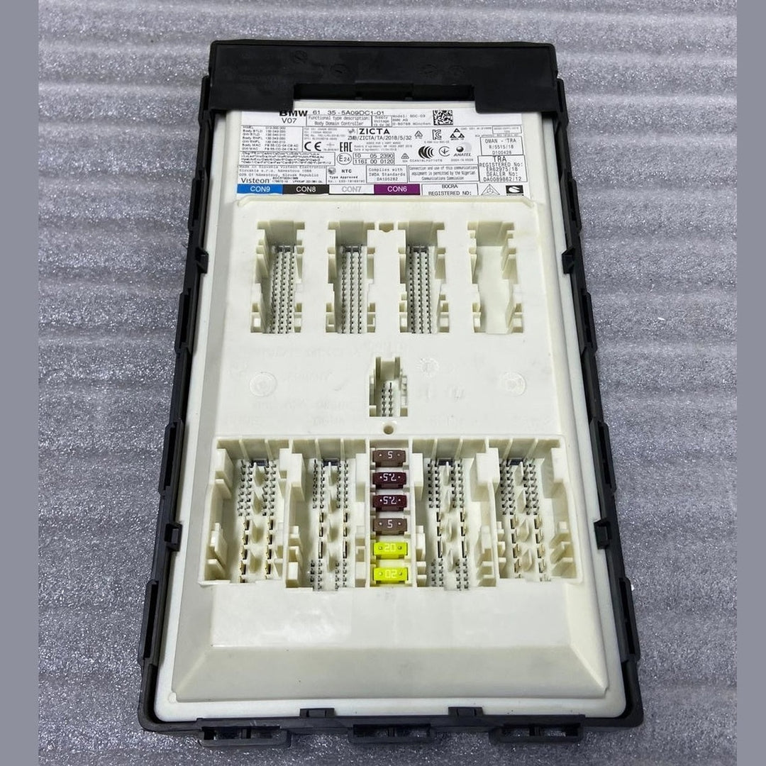 OEM BMW M8 2020 BODY DOMAIN CONTROLER BDC CONTROL MODULE 6135-5A09DC1 6806378