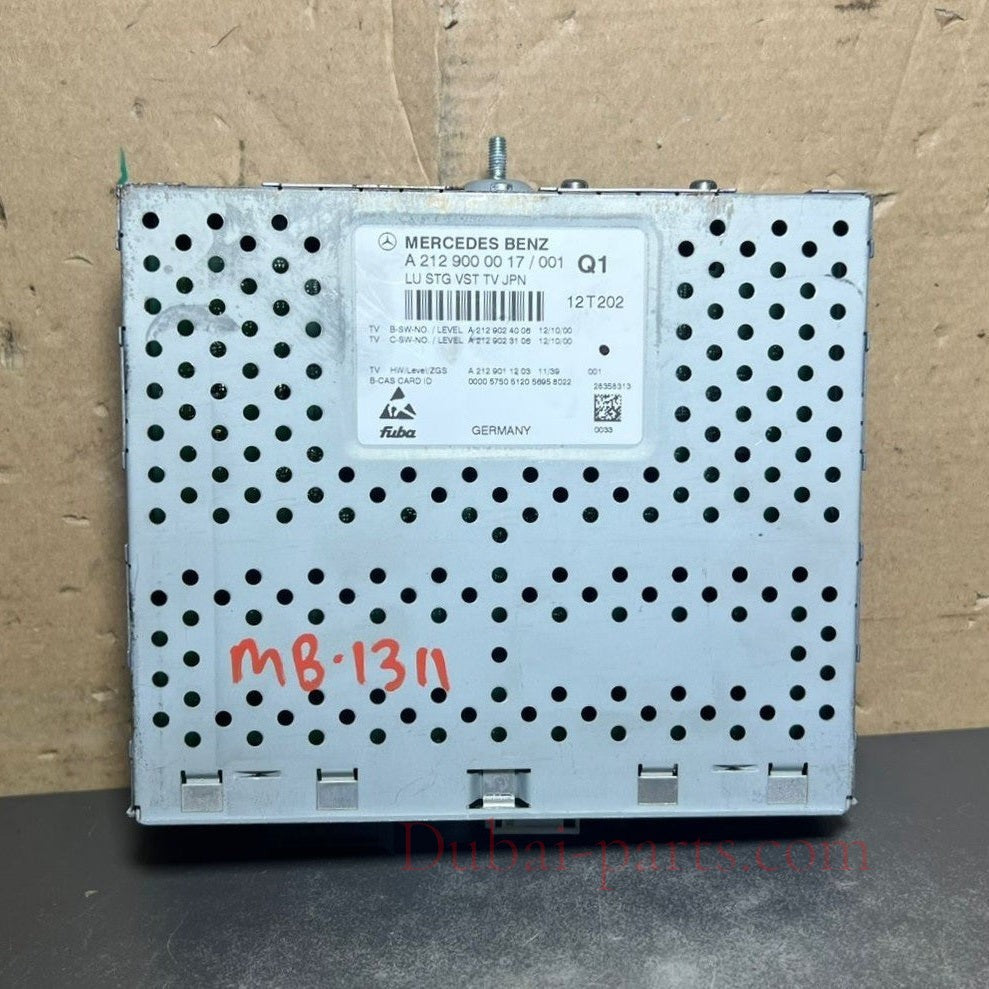 10-14 Mercedes W212 Radio Audio Control Sound Amplifier Amp A212 9000017 OEM