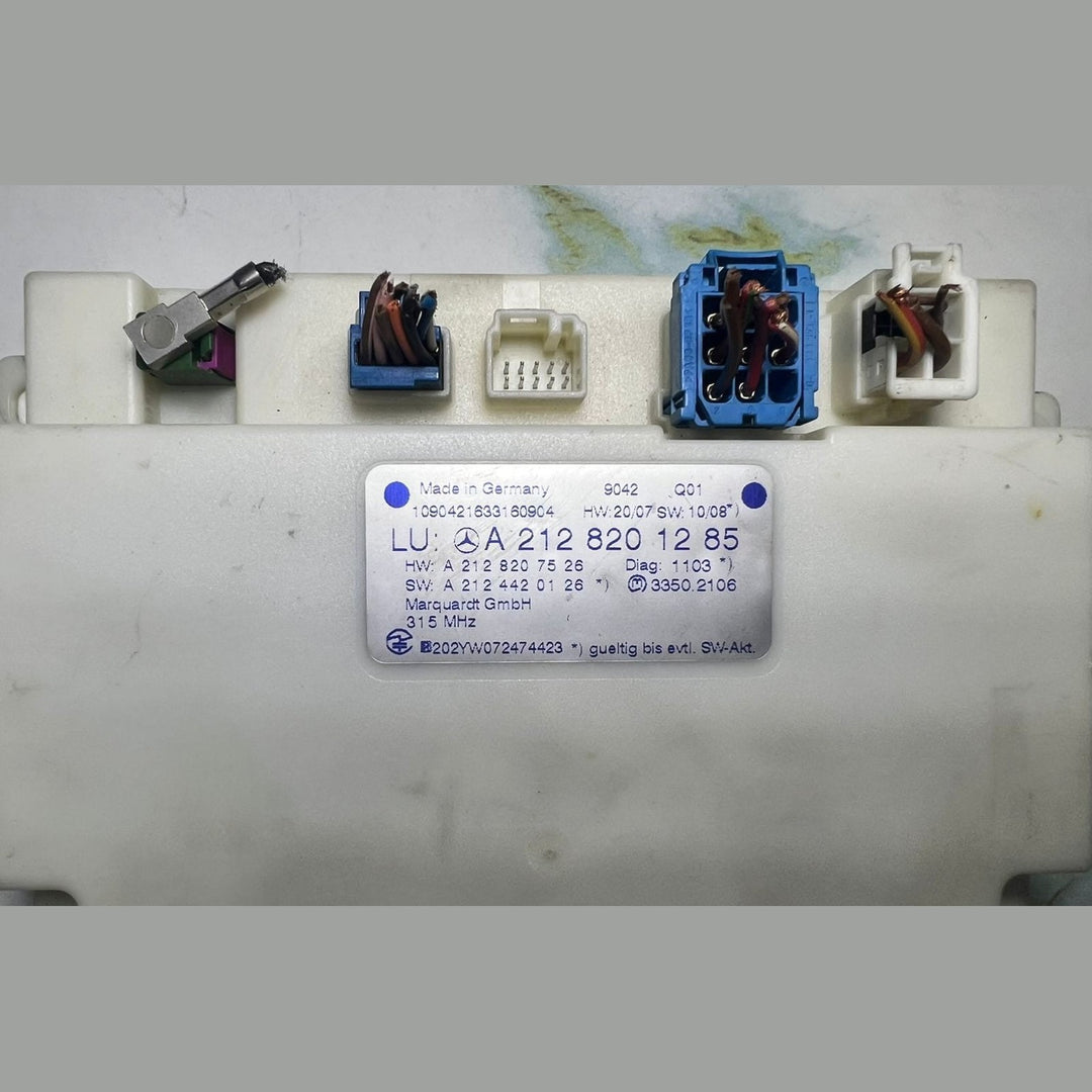 2008-2016 Mercedes-Benz E350 Keyless Go Entry Control Module A2128201285 W212 