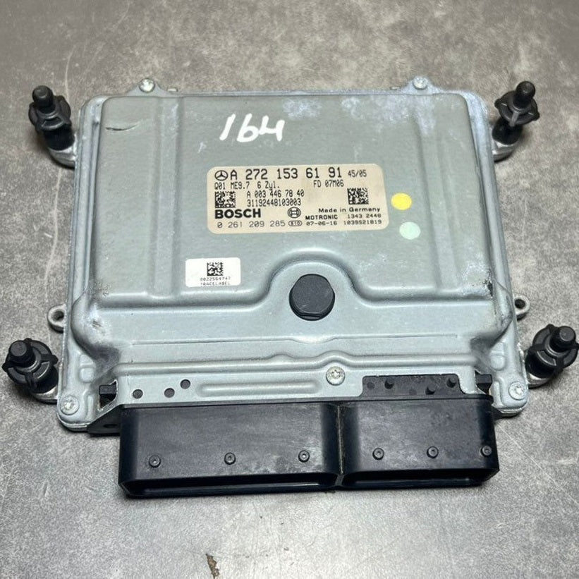 07-13 Mercedes W164 ML GL Engine Control Module Unit ECM ECU A272 1536191 OEM