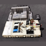 قم بتحميل الصورة إلى عارض الصور، BMW 118i 318i F30 F20 2015 B38 ENGINE CONTROL ECU SET COMPLETE + KEY DME 8662411